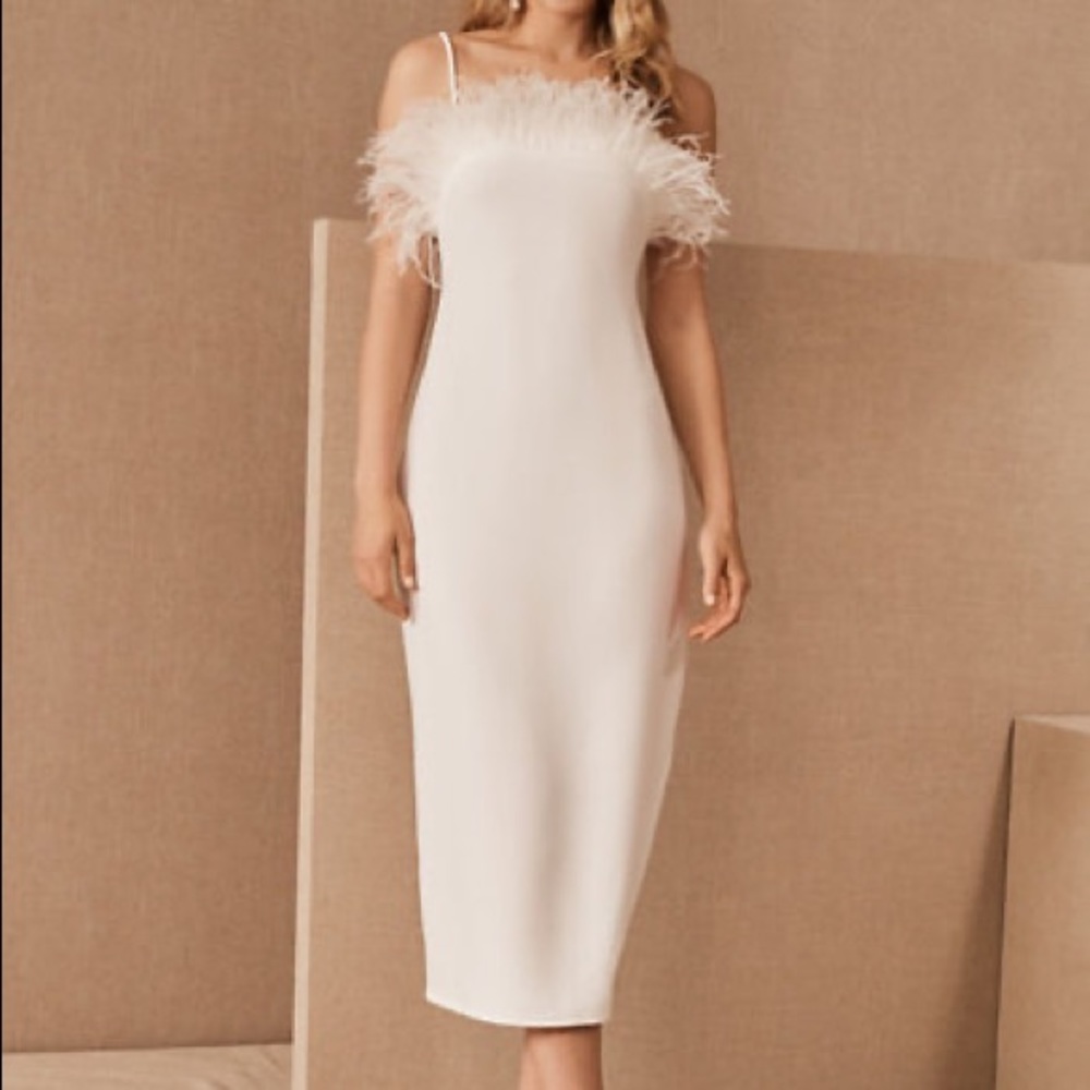 BHLDN Elliatt Harley Dress in Ivory